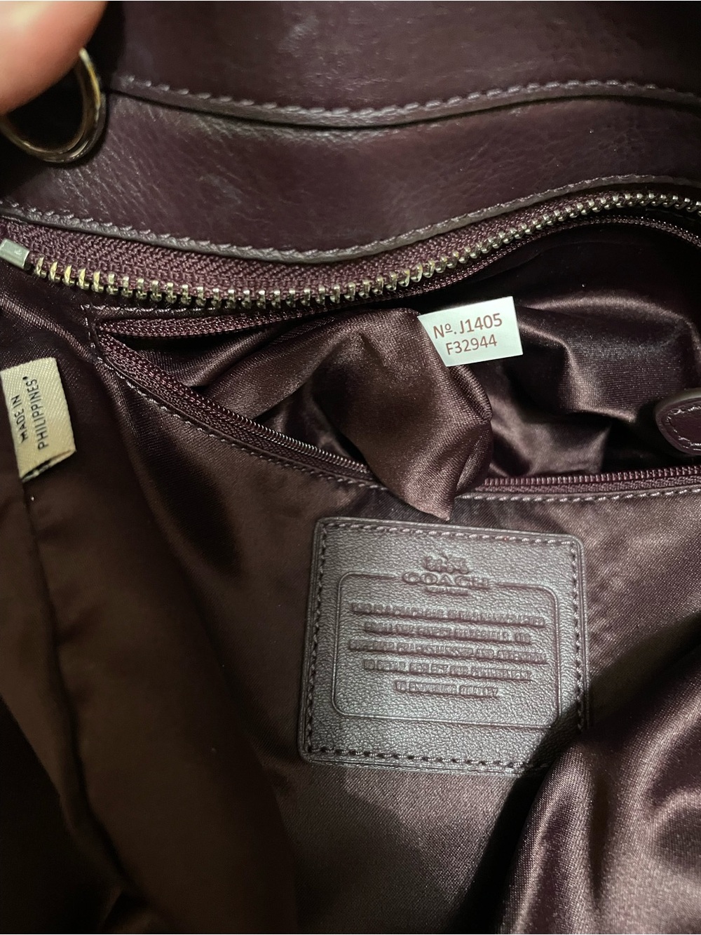 Coach Taylor Bette Mini Tote (Style F32944) - Picture 9 of 11
